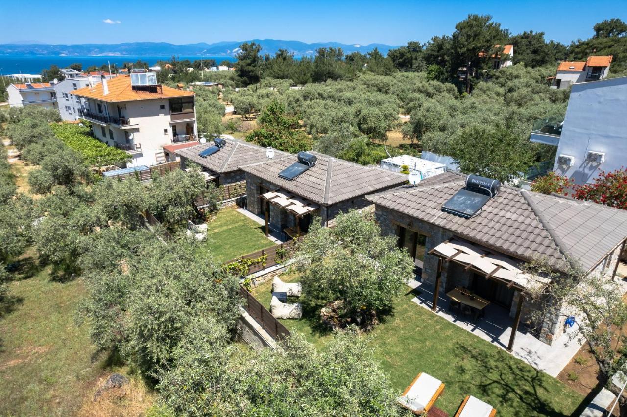 La Terra Petra Villa Skala Rachoni  Eksteriør billede