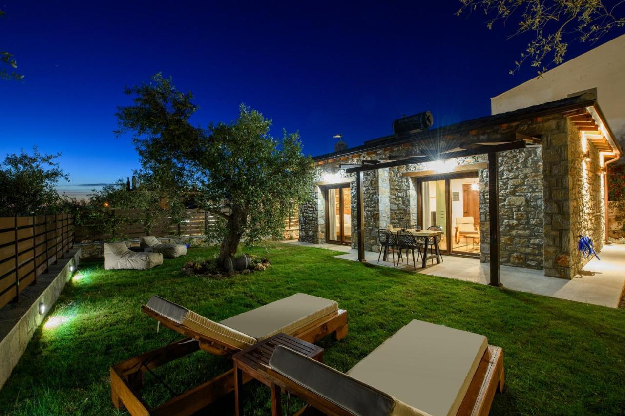 La Terra Petra Villa Skala Rachoni  Eksteriør billede