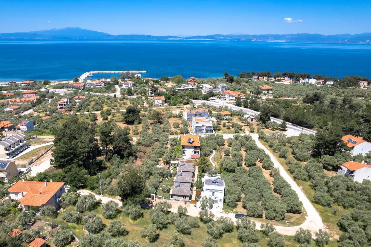 La Terra Petra Villa Skala Rachoni  Eksteriør billede